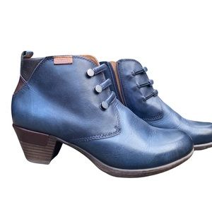 Pikolinos Rotterdam Booties Dark Blue
